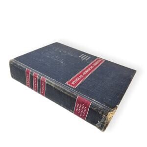 Vintage 1950s Medical - Surgical Nursing Cornell U Teaching Book